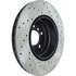 128.34095R by CENTRIC - Cross Drilled Rotor