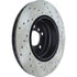 128.34095CR by CENTRIC - Sportstop Cryo Sport Drilled Rotor, Right