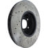 Centric 128.34096CR Disc Brake Rotor Sportstop Cryo Sport Drilled Rotor, Right