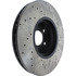 128.34096R by CENTRIC - Cross Drilled Rotor