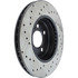 128.34100CL by CENTRIC - Sportstop Cryo Sport Drilled Rotor, Left