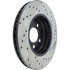 128.34100CR by CENTRIC - Sportstop Cryo Sport Drilled Rotor, Right