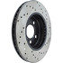 128.34100R by CENTRIC - Cross Drilled Rotor