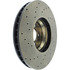 128.34102L by CENTRIC - Cross Drilled Rotor