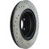 128.34107R by CENTRIC - Cross Drilled Rotor