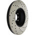 128.34108CR by CENTRIC - Sportstop Cryo Sport Drilled Rotor, Right
