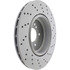 128.34110 by CENTRIC - Centric Premium OE Style Drilled Brake Rotor