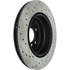 128.34109L by CENTRIC - Sport Cross Drilled Brake Rotor, Left