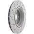 Centric 128.34111 Disc Brake Rotor Centric Premium OE Style Drilled Brake Rotor