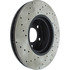 128.34134L by CENTRIC - Cross Drilled Rotor