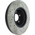 128.34134R by CENTRIC - Cross Drilled Rotor