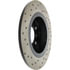 128.34137L by CENTRIC - Cross Drilled Rotor