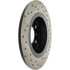 128.34137CR by CENTRIC - Sportstop Cryo Sport Drilled Rotor, Right