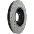 128.34138R by CENTRIC - Cross Drilled Rotor