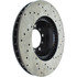 128.35017R by CENTRIC - Cross Drilled Rotor