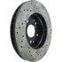 128.35019R by CENTRIC - Cross Drilled Rotor