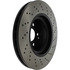 128.35038 by CENTRIC - Centric Premium OE Style Drilled Brake Rotor