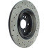 128.35043R by CENTRIC - Cross Drilled Rotor