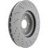 128.35046 by CENTRIC - Centric Premium OE Style Drilled Brake Rotor