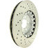 128.34163 by CENTRIC - Centric Premium OE Style Drilled Brake Rotor