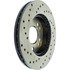 128.35011L by CENTRIC - Cross Drilled Rotor