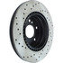 128.35048L by CENTRIC - Cross Drilled Rotor