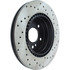 128.35048R by CENTRIC - Cross Drilled Rotor