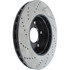 128.35057L by CENTRIC - Cross Drilled Rotor