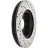 Centric 128.51015CR Disc Brake Rotor Sportstop Cryo Sport Drilled Rotor, Right
