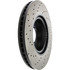 128.51020L by CENTRIC - Sport Cross Drilled Brake Rotor, Left