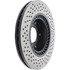 128.51030 by CENTRIC - Centric Premium OE Style Drilled Brake Rotor