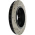 Centric 128.58004CL Disc Brake Rotor Sportstop Cryo Sport Drilled Rotor, Left