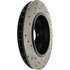 Centric 128.58004L Disc Brake Rotor Cross Drilled Rotor