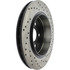 128.58009R by CENTRIC - Sport Cross Drilled Brake Rotor, Right