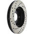 128.61048L by CENTRIC - Cross Drilled Rotor