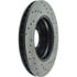 Centric 128.61061R Disc Brake Rotor Cross Drilled Rotor