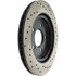 128.61062R by CENTRIC - Cross Drilled Rotor