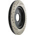 128.61062L by CENTRIC - Cross Drilled Rotor