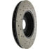 Centric 128.61071CL Disc Brake Rotor Sportstop Cryo Sport Drilled Rotor, Left
