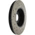 Centric 128.61071CR Disc Brake Rotor Sportstop Cryo Sport Drilled Rotor, Right