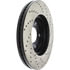 Centric 128.61072CR Disc Brake Rotor Sportstop Cryo Sport Drilled Rotor, Right