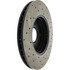 128.61071R by CENTRIC - Cross Drilled Rotor
