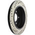 128.61073CL by CENTRIC - Sportstop Cryo Sport Drilled Rotor, Left