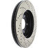 Centric 128.61072R Disc Brake Rotor Cross Drilled Rotor