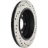 Centric 128.61073CR Disc Brake Rotor Sportstop Cryo Sport Drilled Rotor, Right