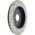 128.61081R by CENTRIC - Cross Drilled Rotor