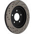 128.61087CL by CENTRIC - Sportstop Cryo Sport Drilled Rotor, Left