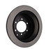 120.44094 by CENTRIC - Disc Brake Rotor - Rear, 13.18 in. OD, Vented Design, 6 Lug Holes, Coated Finish
