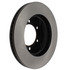 120.44118 by CENTRIC - Disc Brake Rotor - Front, 12.5 in. O.D, Vented Design, 6 Lugs, Coated Finish