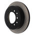 120.44128 by CENTRIC - Disc Brake Rotor - Rear, 12.2 in. O.D, Vented Design, 6 Lugs, Coated Finish
